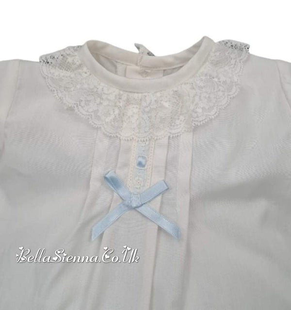 Dolce Petit Ivory & Blue Top & Jampants Set - 2003