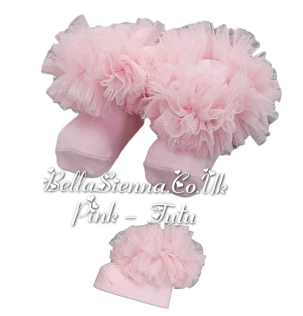 Couche Tot Pink Tutu Ankle Socks