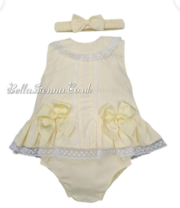 Pretty Originals Lemon Dress, Pants & Headband - MT02031