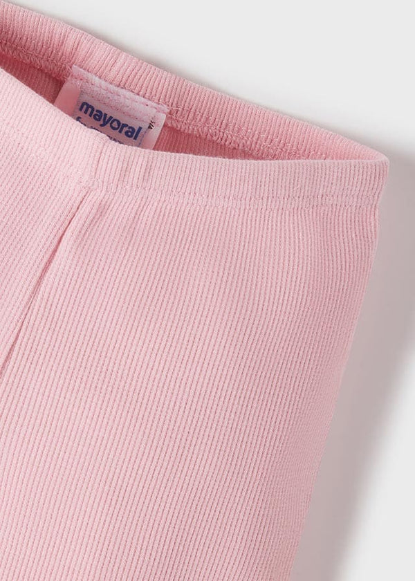 Mayoral Rib Leggings Set - Rosa Pink - 1724