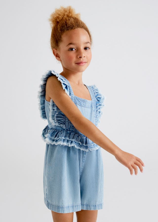 Mayoral Denim Look Jumpsuit - 3834 - Summer
