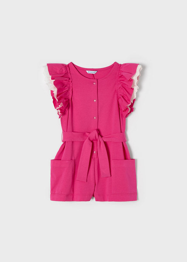 Mayoral Magenta Jumpsuit - 3835 - Summer