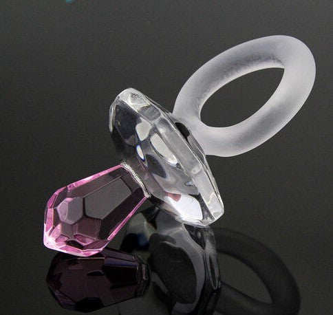 Baby Shower Crystal Pacifer/Dummy