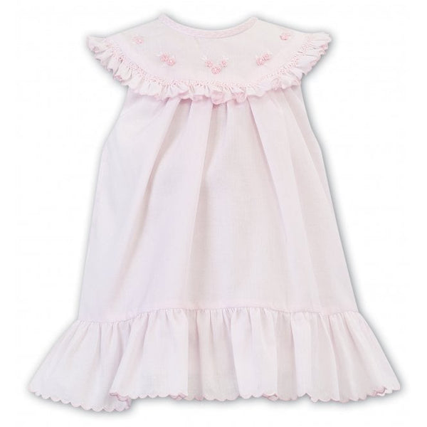 Sarah Louise Pink Traditional Style Smocked Dress - 011810