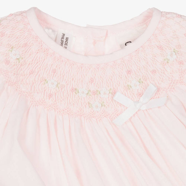 Sarah Louise Traditional Smocked Baby Dress C600