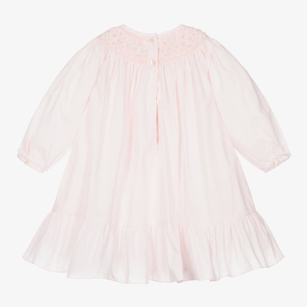 Sarah Louise Traditional Smocked Baby Dress C600
