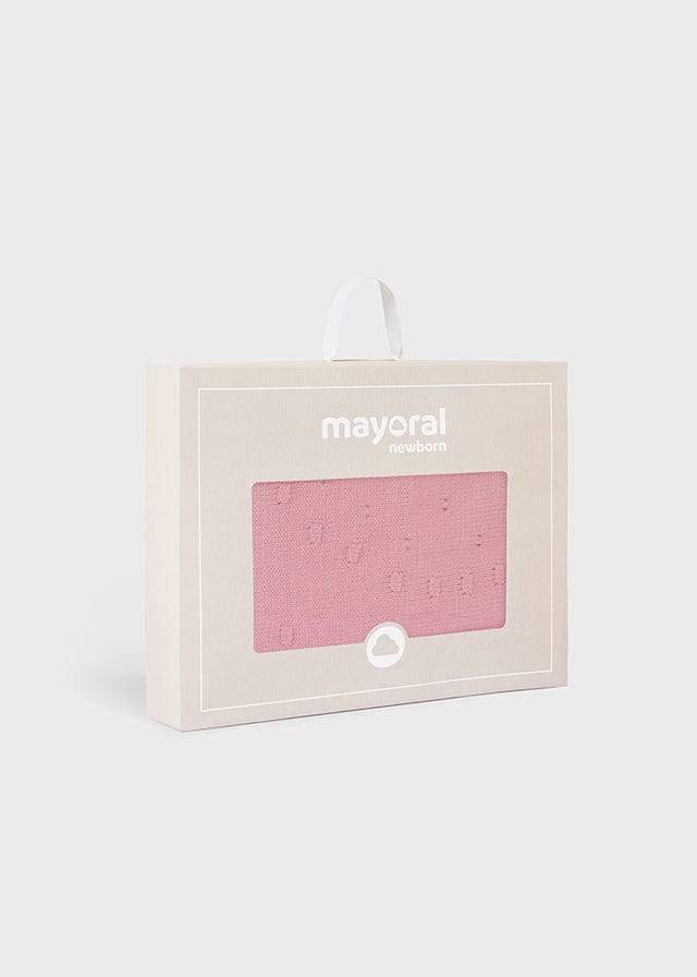 Mayoral Baby Shawl Pink 9144