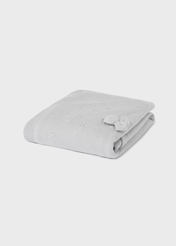Mayoral Baby Shawl Grey 9144