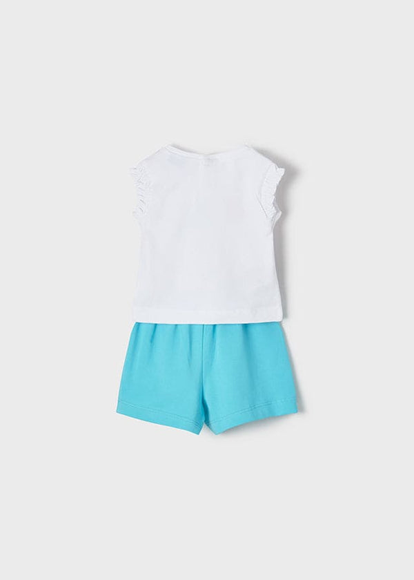Mayoral Turquoise Skort Set - 1241 -
