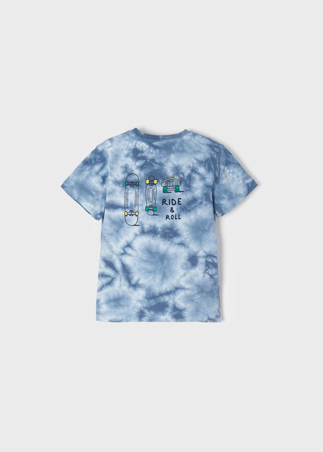 Mayoral Short sleeve tie dye t-shirt boy 3013
