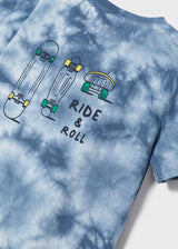 Mayoral Short sleeve tie dye t-shirt boy 3013