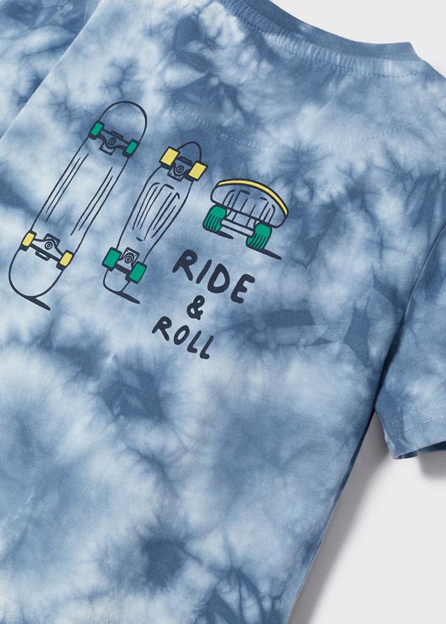 Mayoral Short sleeve tie dye t-shirt boy 3013