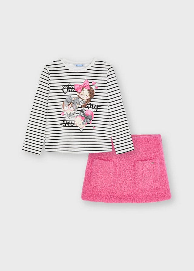 Mayoral Winter Skirt & Top Set 4942