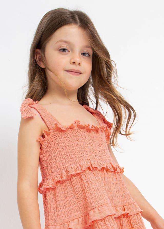 Mayoral girls smock stich dress - 3934