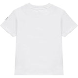 MiTCH -Older Boys White Squares T-shirt & Piping Shorts Set