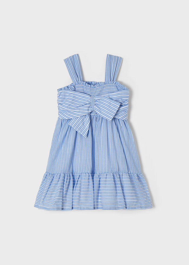 Mayoral Capri blue stripes dress - 3938