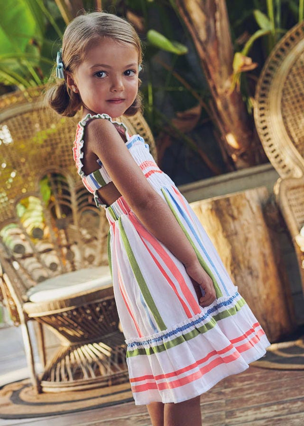 Mayoral girls stripes summer sun dress - 3932