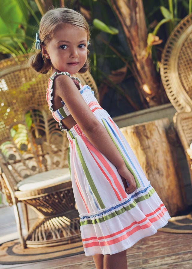Mayoral girls stripes summer sun dress - 3932