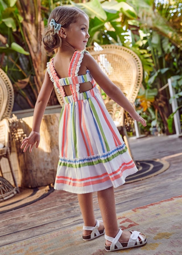Mayoral girls stripes summer sun dress - 3932