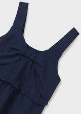 Mayoral Older Girls Shorts Set Navy - 6228 - Ink - Summer