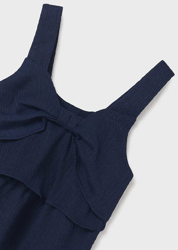 Mayoral Older Girls Shorts Set Navy - 6228 - Ink - Summer