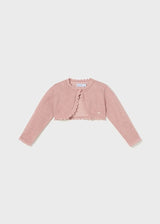 Mayoral Sustainable cotton cardigan for baby girl 306