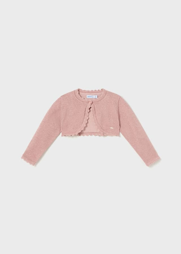 Mayoral Sustainable cotton cardigan for baby girl 306