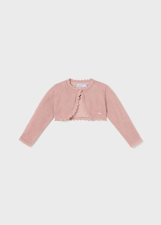 Mayoral Sustainable cotton cardigan for baby girl 306