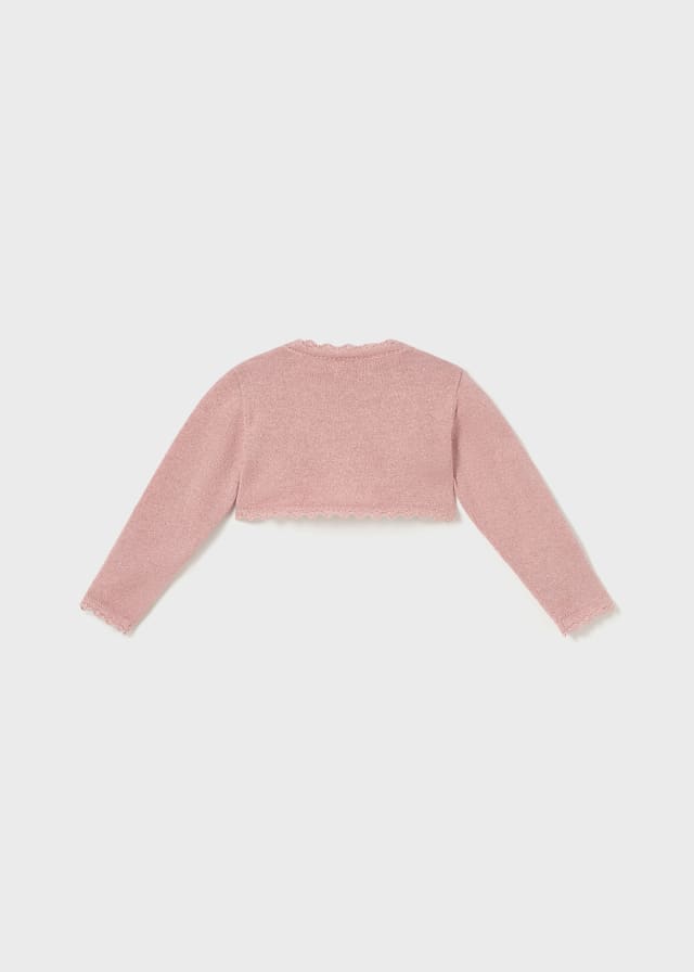Mayoral Sustainable cotton cardigan for baby girl 306