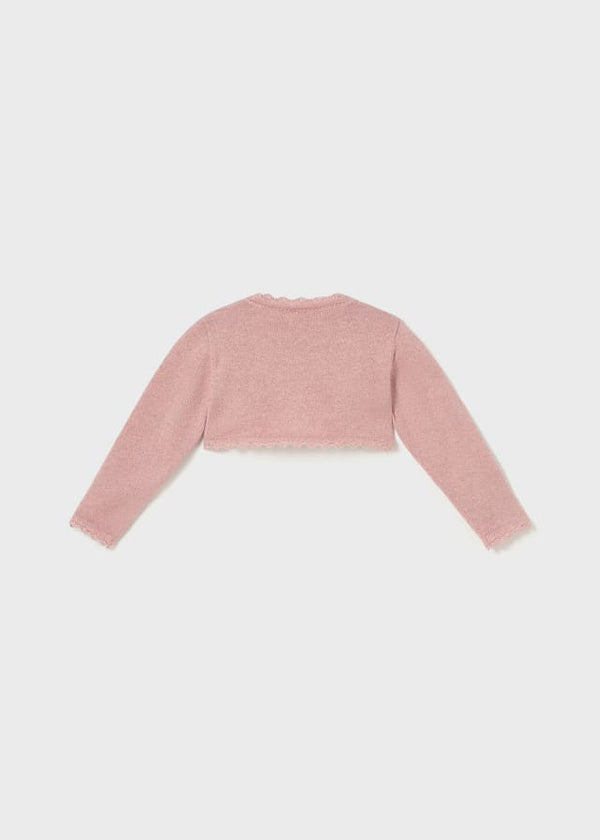 Mayoral Sustainable cotton cardigan for baby girl 306
