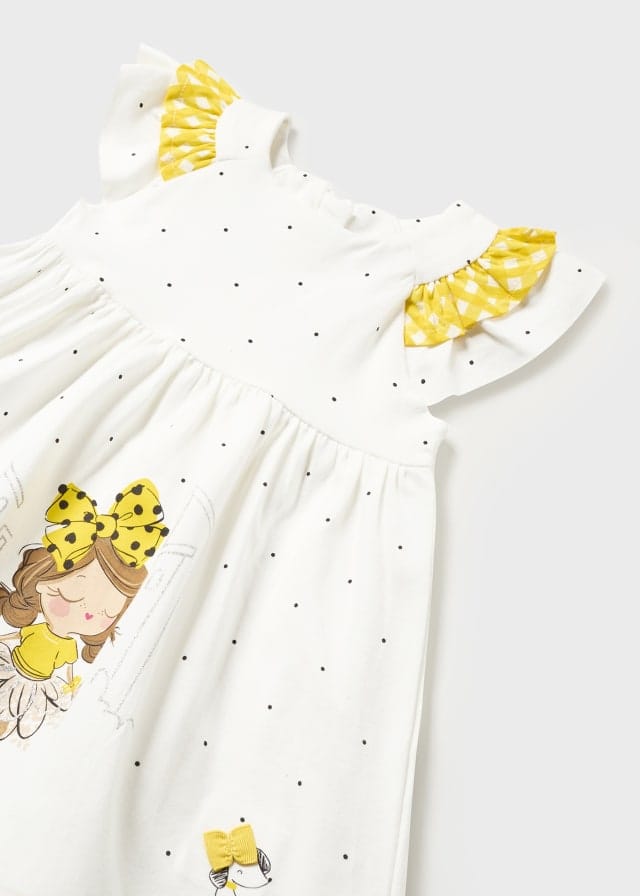 Mayoral Girls Sustainable Cotton Dress - 1954