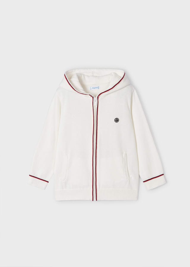 Mayoral Sustainable cotton zip jumper boy 3351