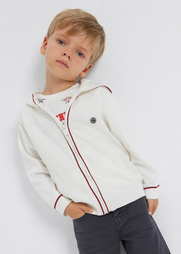 Mayoral Sustainable cotton zip jumper boy 3351