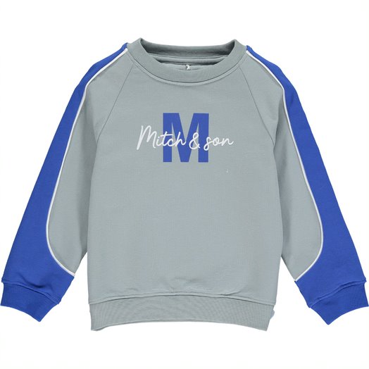 Mitch & Son Signature Grey & Royal Blue Jogging Set - South Frederick - Winter 2021