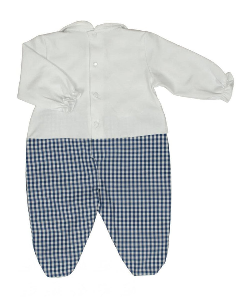 Barcellino Babygrow - All In One - With Bow - 9643